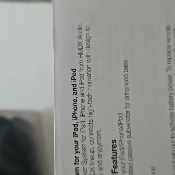 Wave audio docking speaker for ipad, iPhone, iPod - Picture 10 of 15